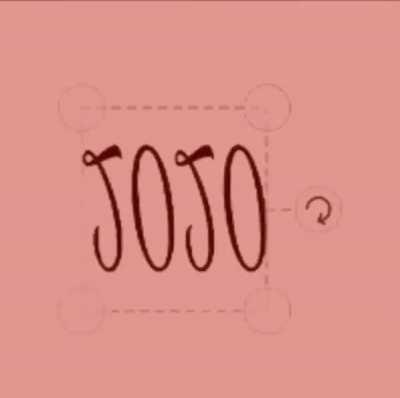 wait, It was all a jojo reference?