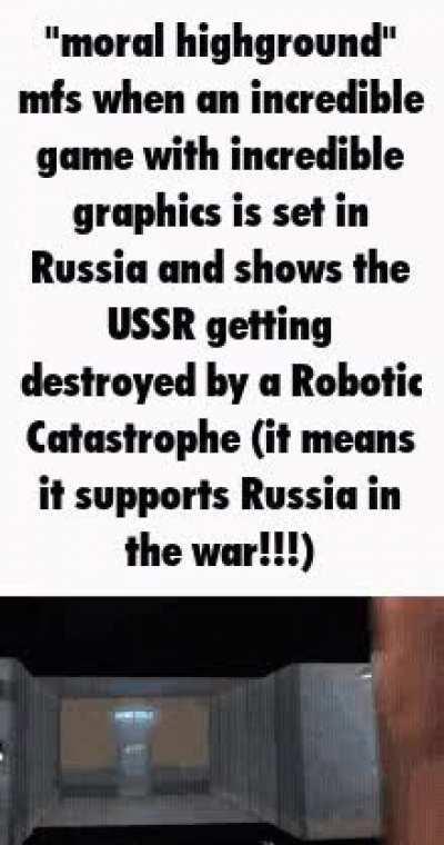 Atomic heart haters are so damn Xenophobic i swear to god