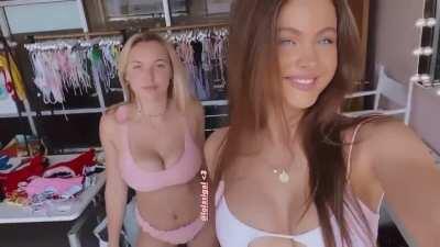 Lola Sigal (@lolasigal) and India Good (@indiagood)