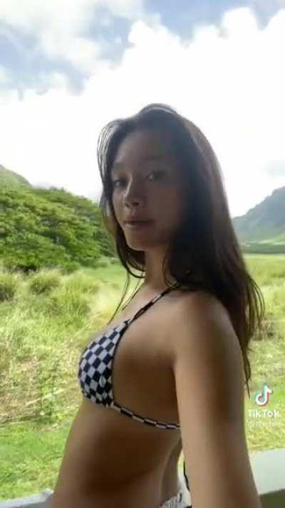 She knows it, and she likes it