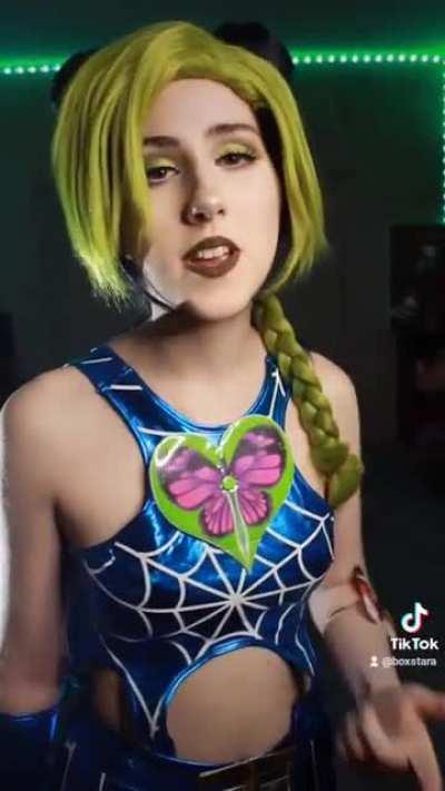 When your Dad loves this random lil squirt more than you 😩 (Jolyne cosplay by me!)