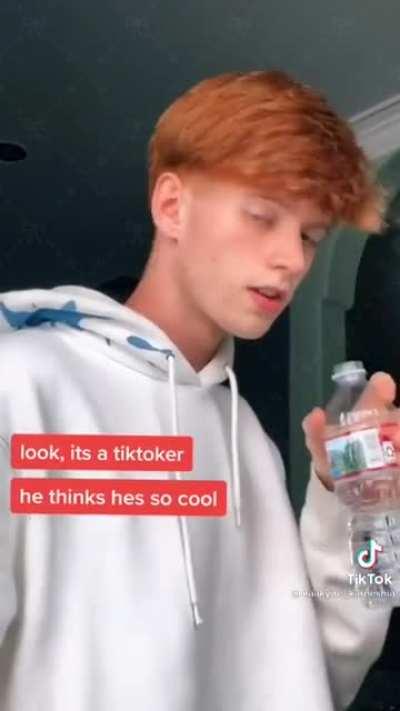 He thinks he’s tough…