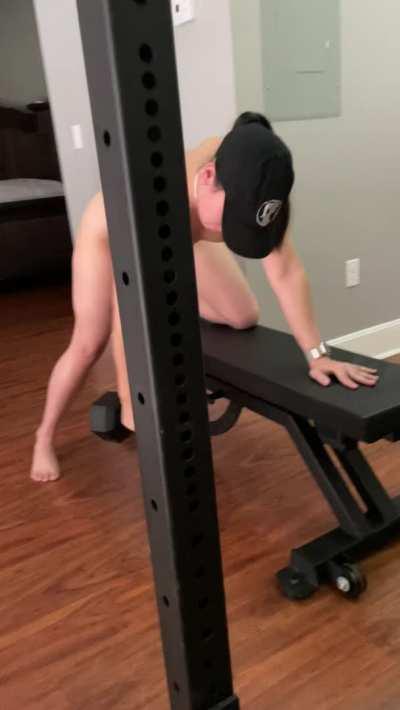 You could be eating my ass while I’m doing my rows.