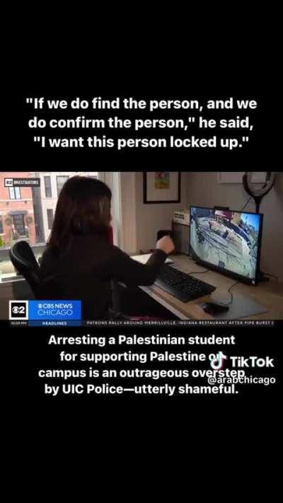 An American Palestinian student, who got arrested in from her school in Chicago for being a pro Palestinian, speaks up about on what happened to her