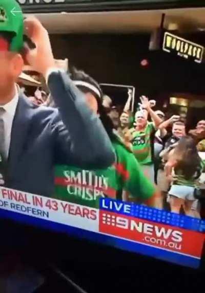 Really getting into the spirit of the game