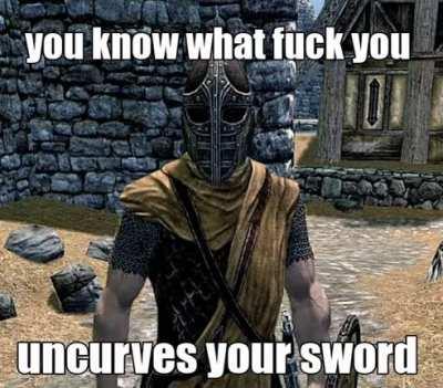 funny skyrim meme