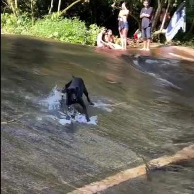 Waterfall Slide Competition
