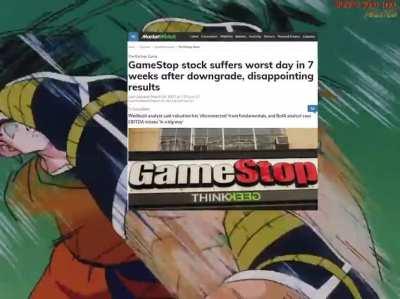 🦍🚀 “VEGETA! What Does the Scouter Say About GME’s Short Interest?!” 💎🙌🏼 (I’m the voice actor, Stonkey’s acct is too young to post here ❤️)