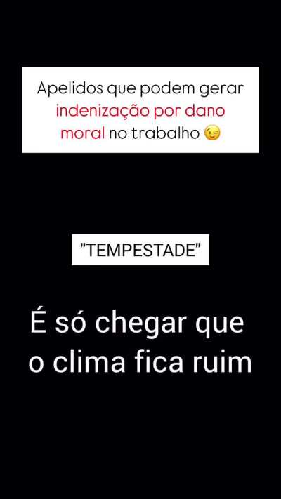 Apelidos que podem gerar indenizações