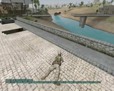 Arma1 physics at its best #JustArmaThings