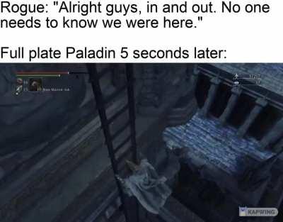 Maybe sometimes you should split the party