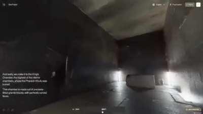 Благодаря Гарвардскому Университету можно побродить по Великой Пирамиде в Гизе в 3D и 360°