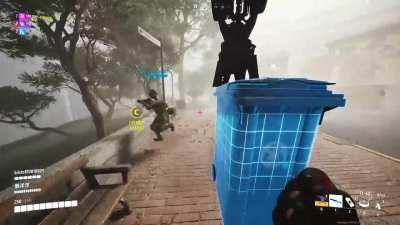 Portable stationary turret. You can bring your stationary turret with you