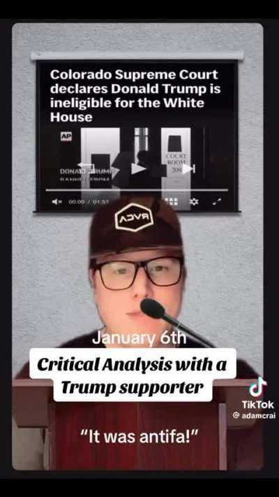 You can almost hear about a minute in when Becky’s brain begins to break