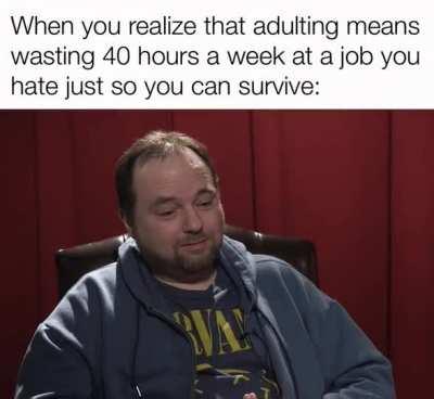 I’m jealous of people who like their jobs 