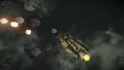 We found something very zen about clearing up the aftermath of our minefield layer.