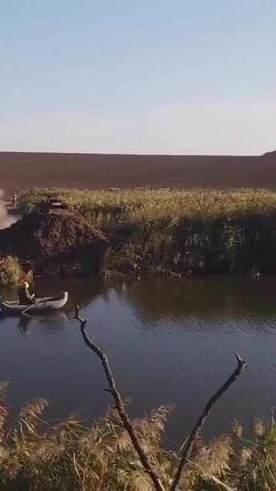 How to cross a river.