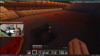 I accidentally pressed Q at the same time I switched to my sword...