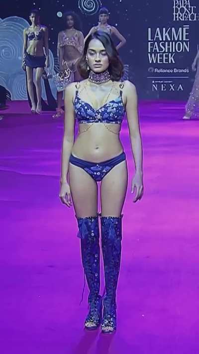 Diksha Pandey for Enamor x Papa Don't Preach at Lakme Fashion Week 2025