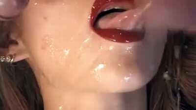 Hungarian blonde Julia Taylor got them really excited