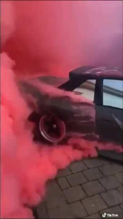 Gender reveal gone wrong