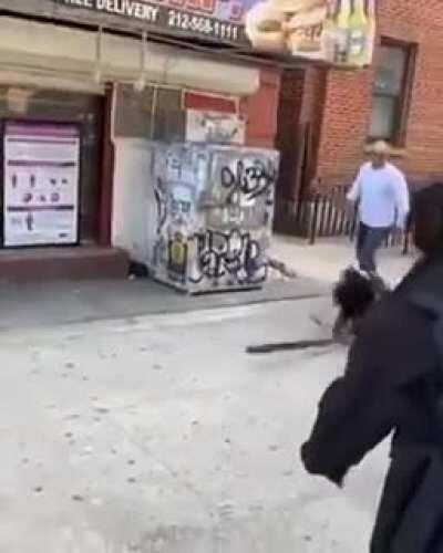 HMFT after getting bonked in the head after being agressive to the wrong guy...