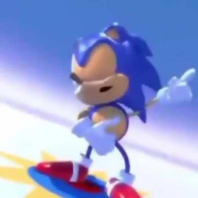 Sonic got me trippin