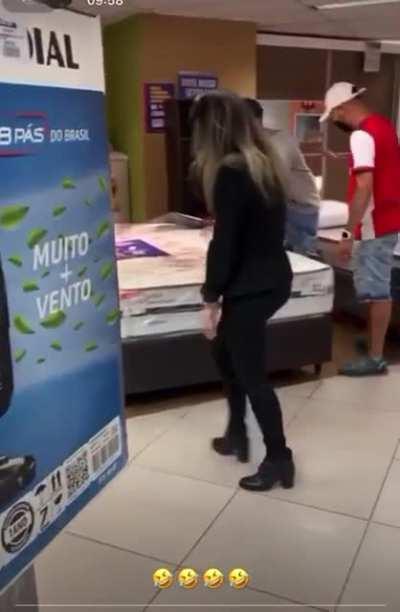 Giving the ole bounce test