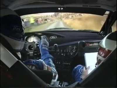 A 7-minute on-board of Colin McRae in the British round of the World Championship. Amazing drive in his Ford Focus WRC in 2001.