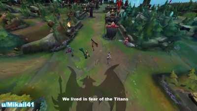 Mankind recieved a grim reminder of Aatrox