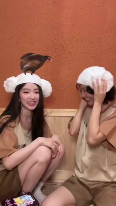 Seulgi & Irene playing around