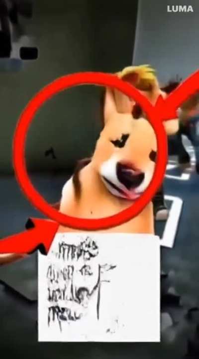 Would you make out with this dog for 5 Zimbabwe dollars? 🎅🦀💸