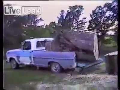 I see he had a plan... But physics didn't agree with his plan.