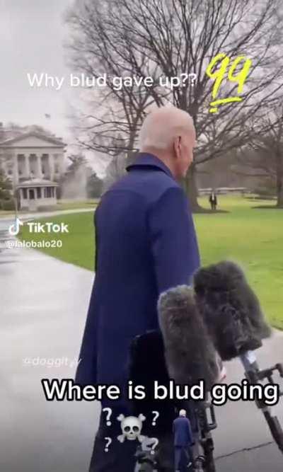 What is Blud doing?!?