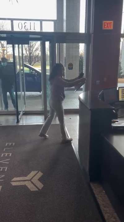 She hits him and now she thinks she’s a victim.