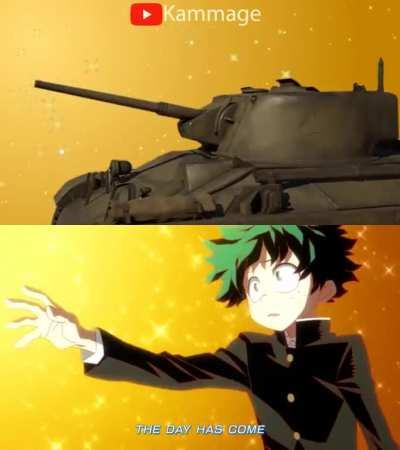 I recreated the MHA opening in War Thunder