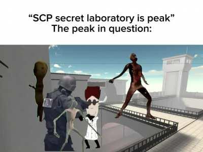 SCP SL is peak