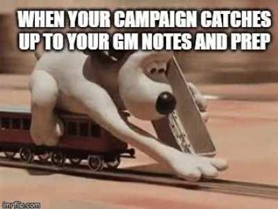 *feverishly makes new content / bullshit*