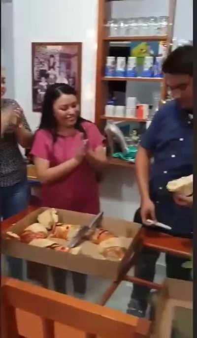 аж поплохело от хлебушка