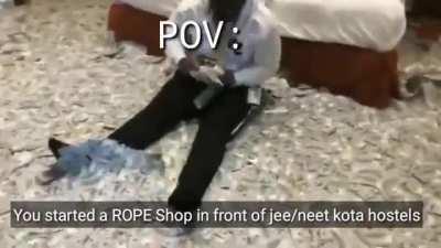 EXCLUSIVE SUSHANT ROPE :)