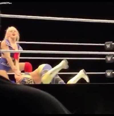 Bayleys fat booty gets a spanking