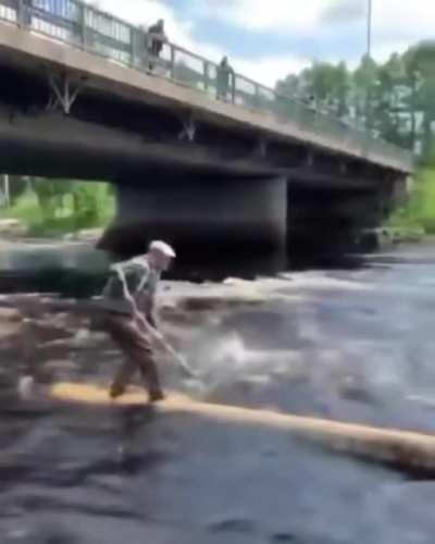 Grandpa has done this before