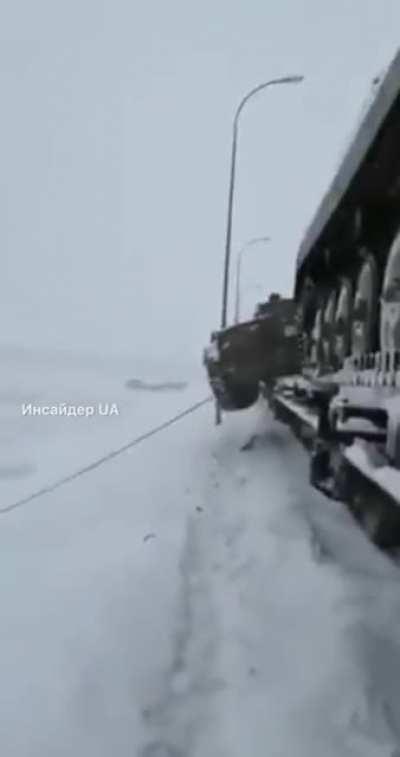 Orcs lost a couple IFVs while trying to deliver them to the front line.