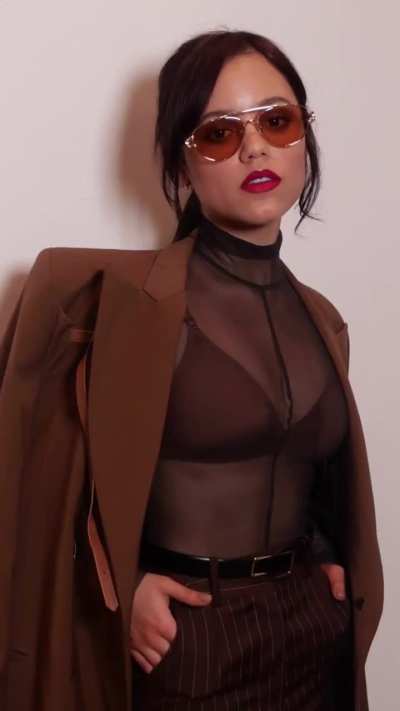 Jenna Ortega attending Vanity Fair Oscar Party 2025