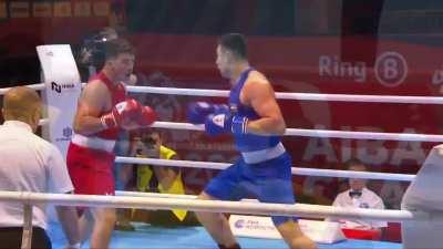 This Sunday 22 year old American Richard Torrez Jr faces 6'7