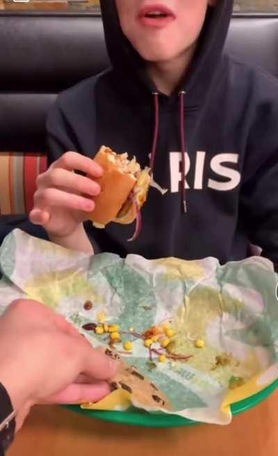 Friend gave him a cookie #joke