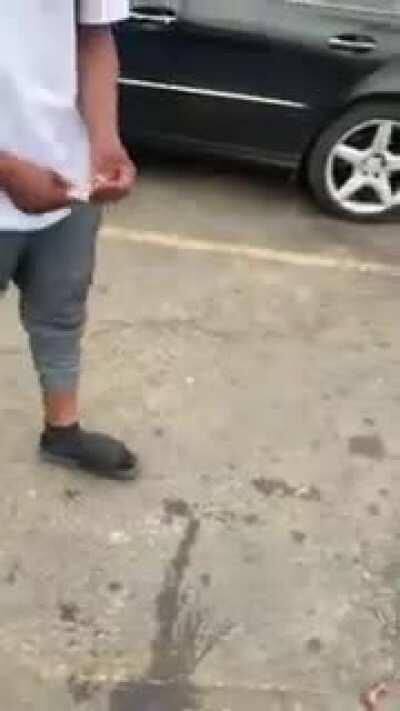 Keying someone’s car