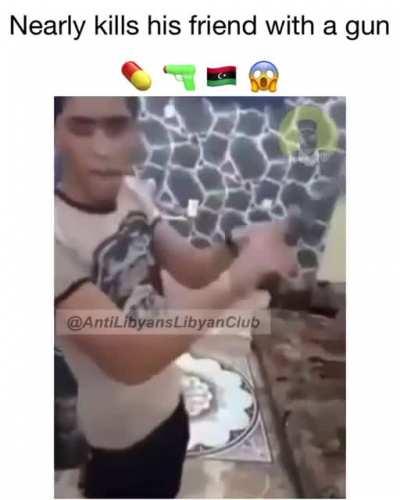 Nearly killed his friend