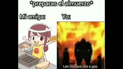 Me pasó lo del spider-man la 1ra vez que hice arroz xd