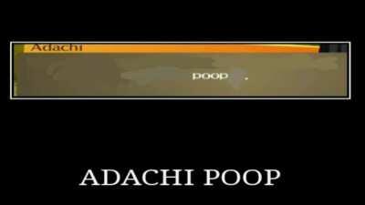 adachi poop
